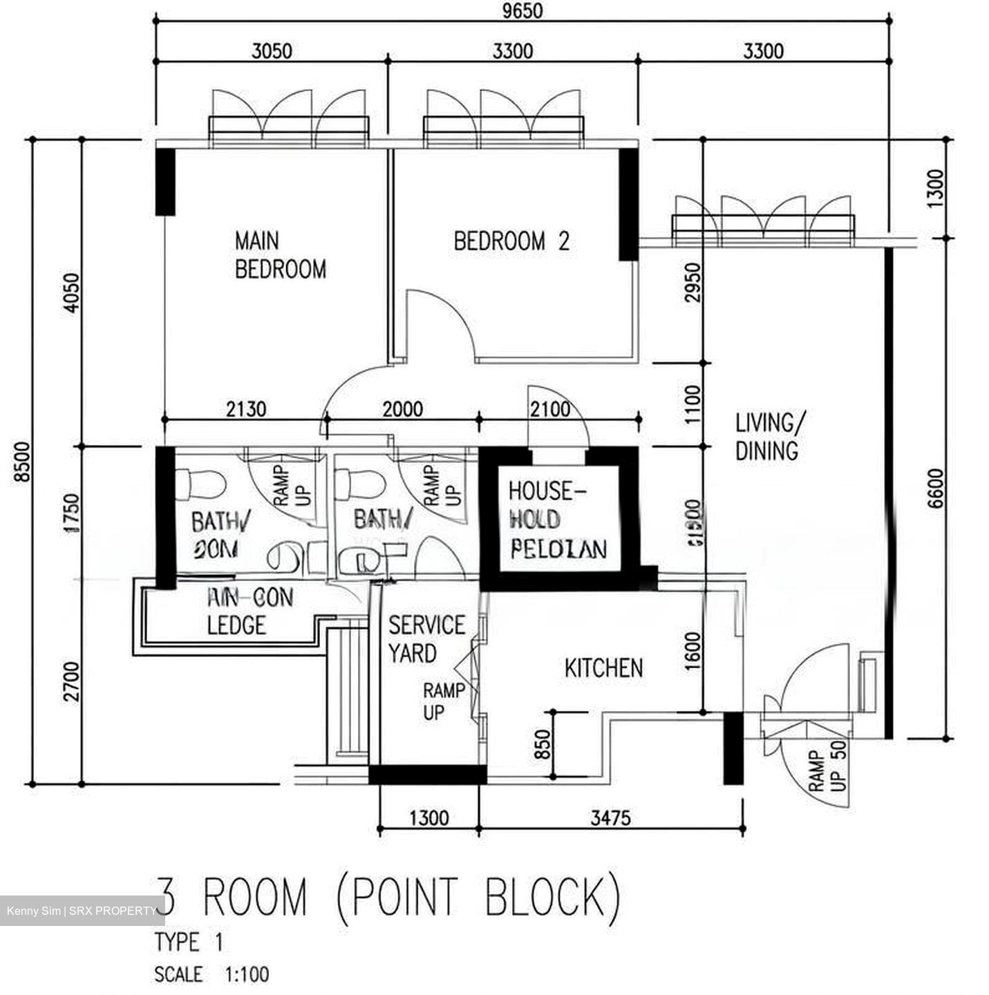 Blk 505A Acacia Breeze @ Yishun (Yishun), HDB 3 Rooms #607282211
